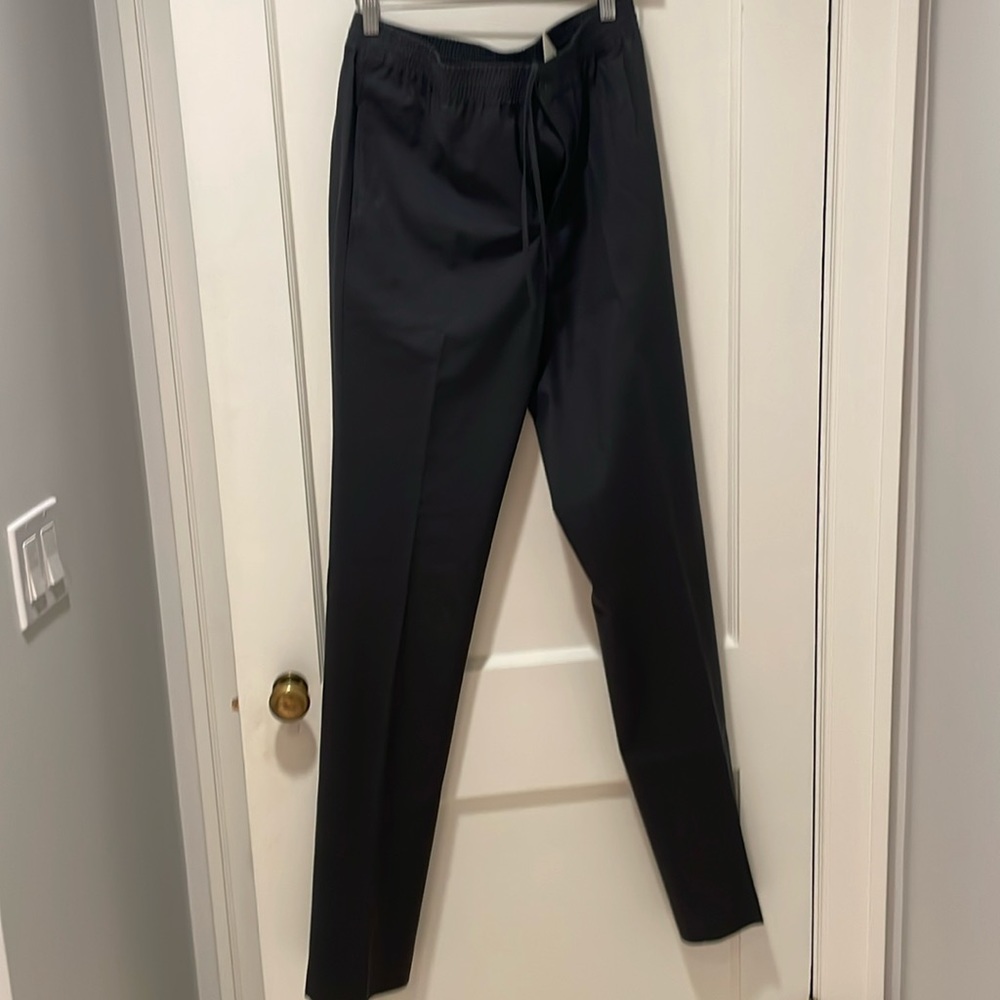 Hermes men wool knit joggers stretched unHemmed. Size 42 =32 nwt retails 920.00